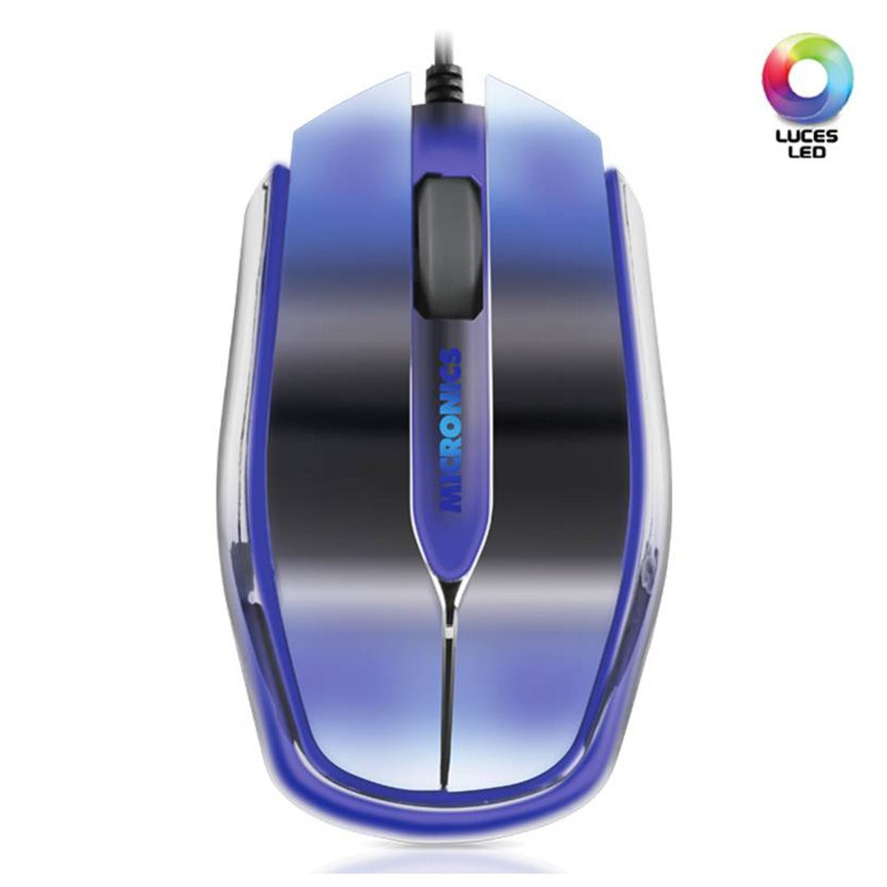 Mouse Gamer Micronics Surfer M-105 Rgb Iluminacion Led S0771