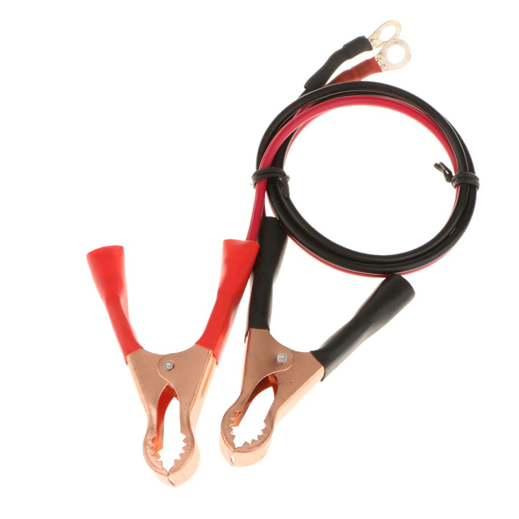 Cable adaptador pinzas cocodrilo 50A para batería inversor de corriente S0954