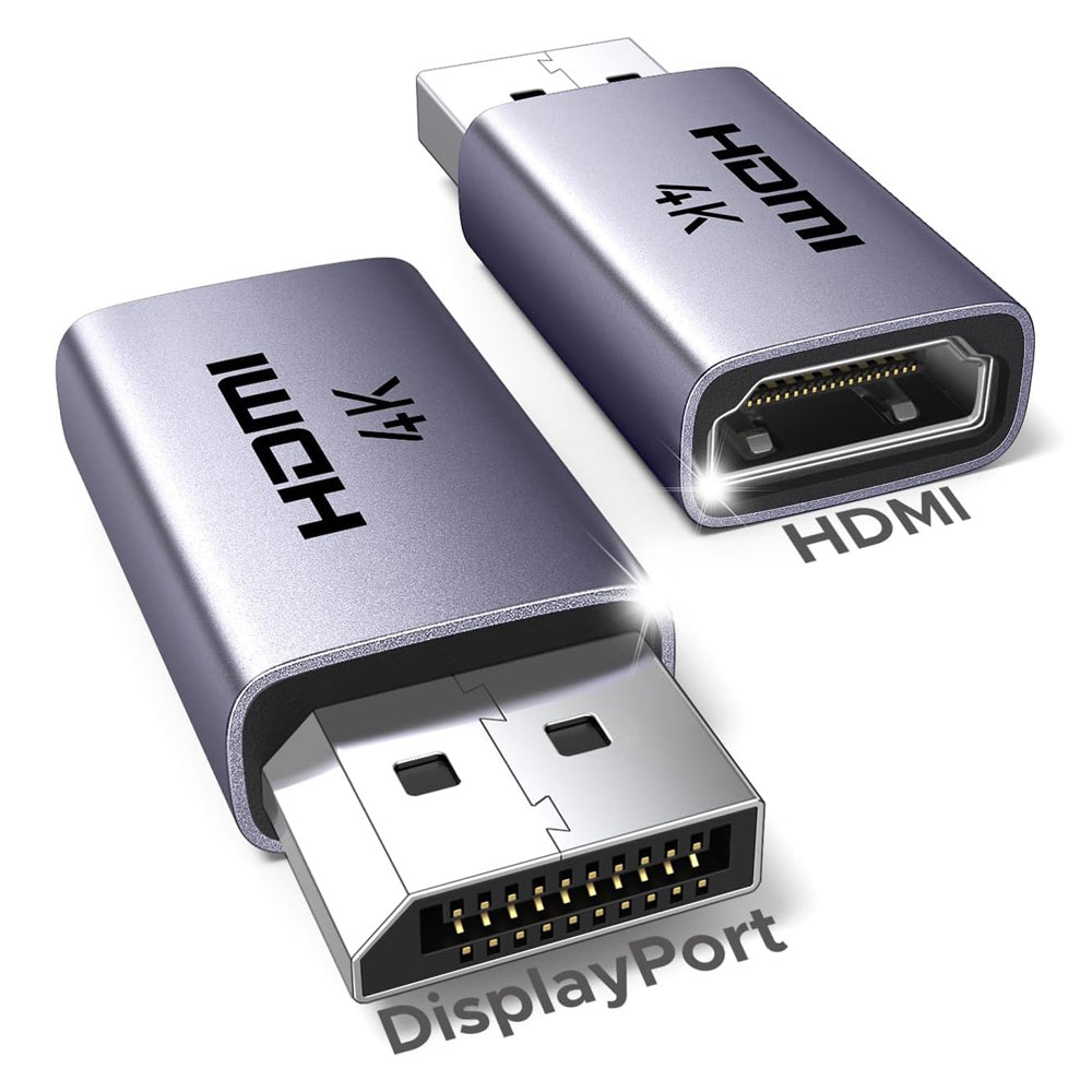 Pack 2 adaptador convertidor Displayport a HDMI 4k 30hz UGREEN unidireccional S2012