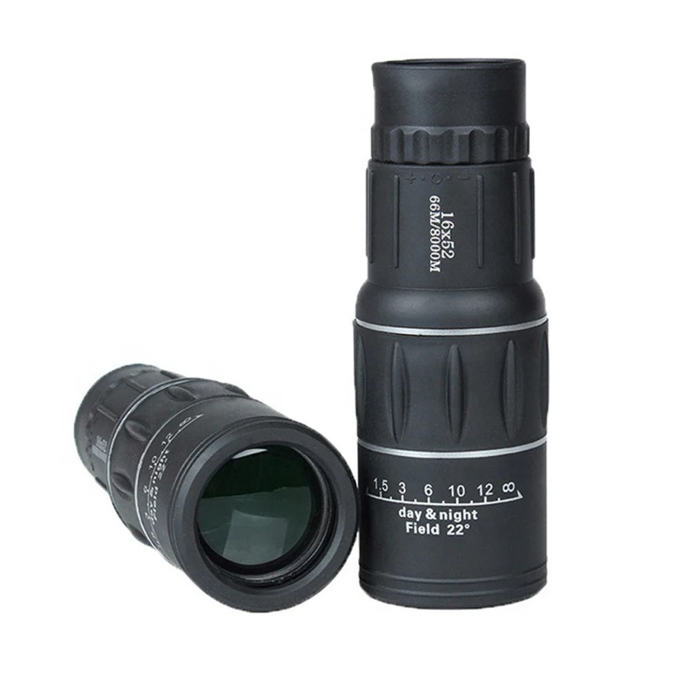 Telescopio monocular 16x52 doble enfoque óptico Zoom S1471