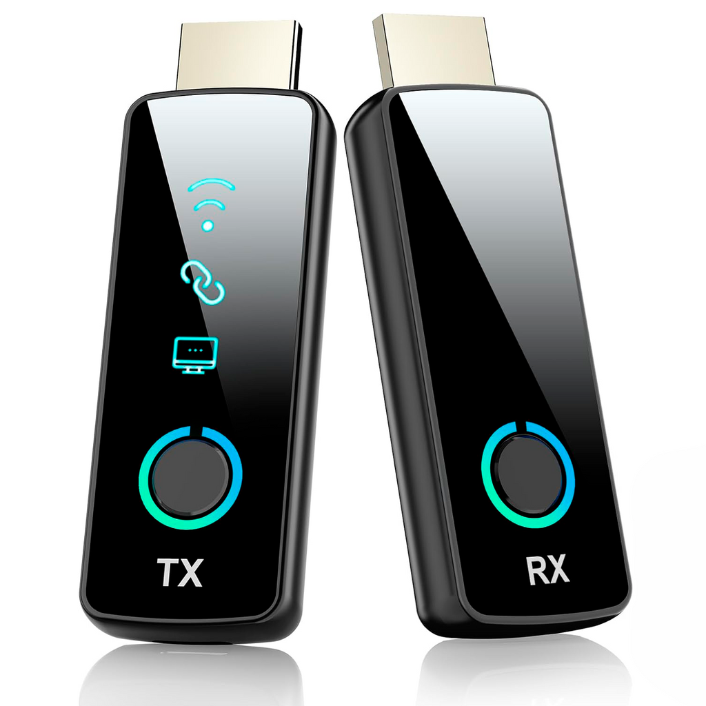 Extender HDMI Inalámbrico 50 Metros Pantalla LED Salida 1080P@60Hz, Plug & Play s2064