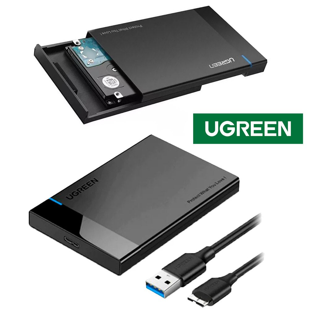 Case Disco Duro Externo Sata 2.5 Usb 3.0 UGREEN HDD SDD 5 Gbps S1644