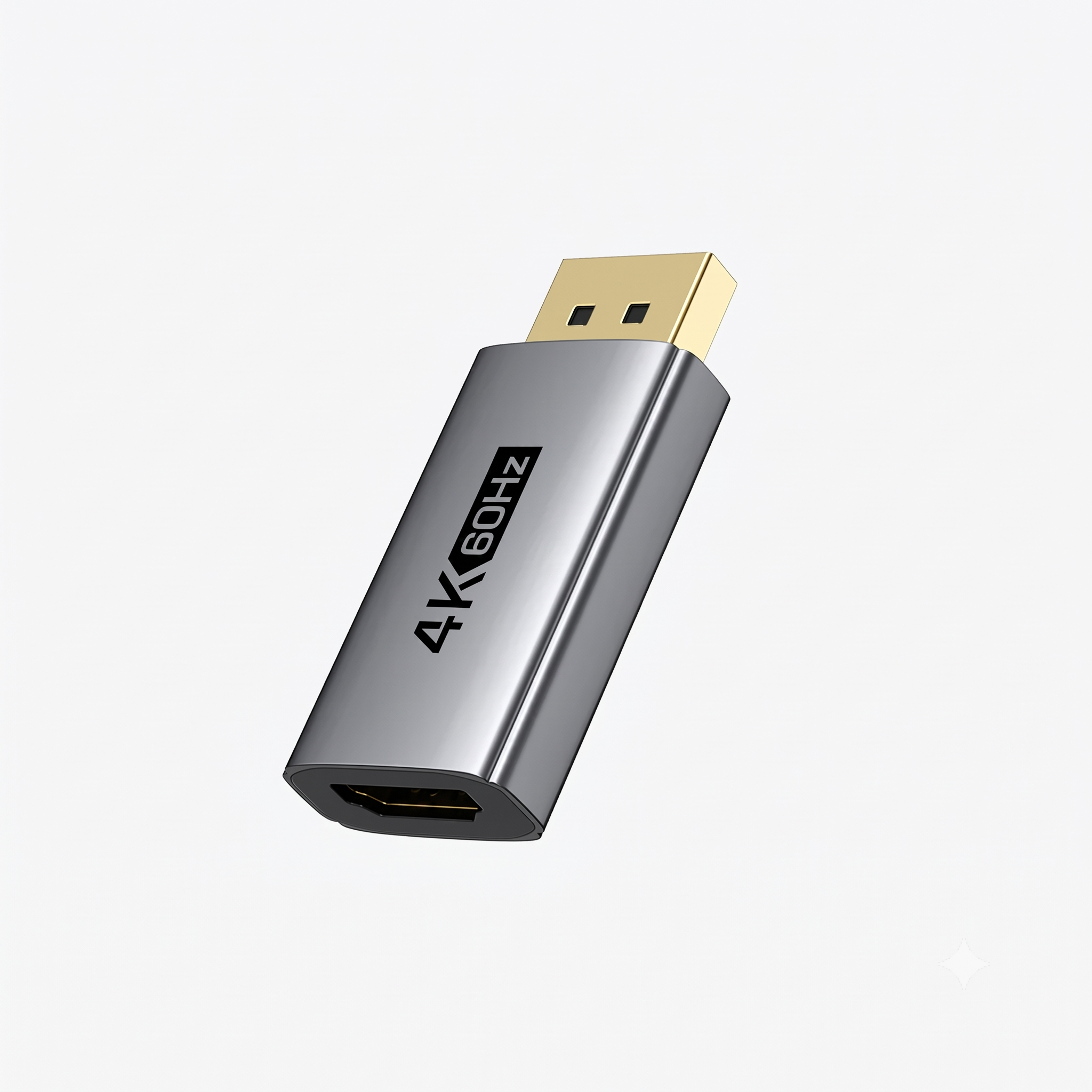 Adaptador DisplayPort Macho a HDMI Hembra 4K a 60Hz CABLETIME de Aluminio S2170