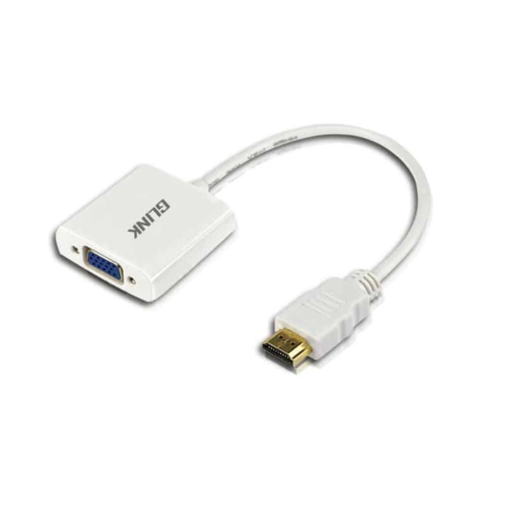 Adaptador Convertidor HDMI a VGA Glink + Audio 1080p Gl-001 S0752