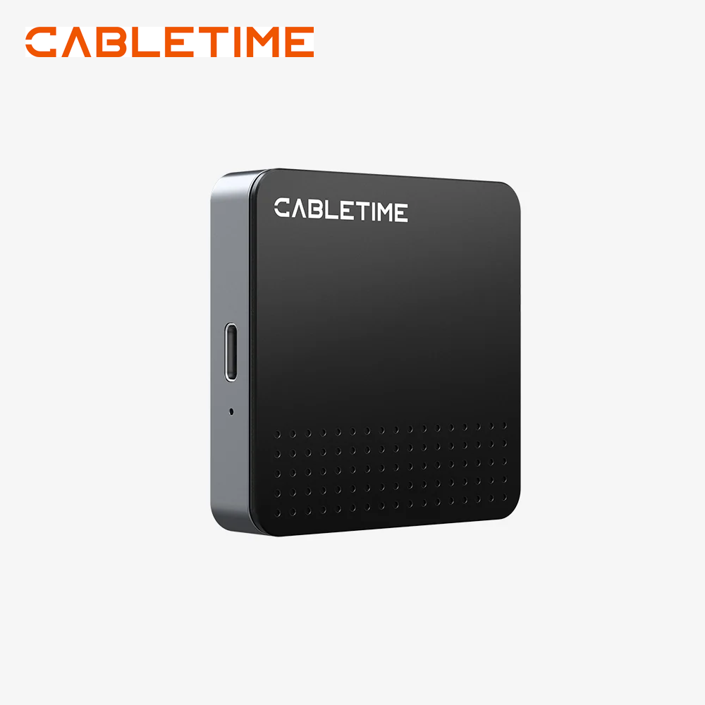 Case Enclosure M.2 NVMe 2230 USB-C CABLETIME Magnético 10Gbps Aluminio MagSafe iPhone MacBook s2271