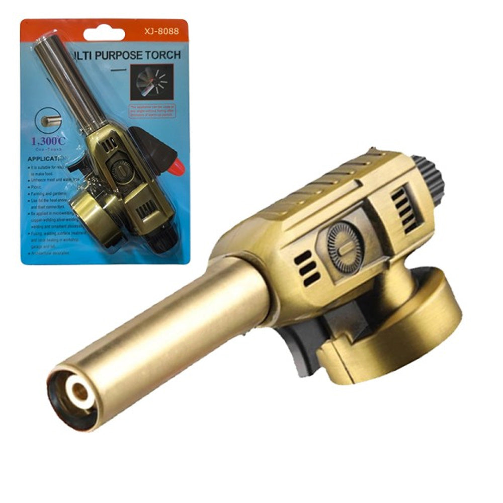 Kit Mini Soplete Flameador Profesional Cocina adaptable para Gas butano + gas s2046