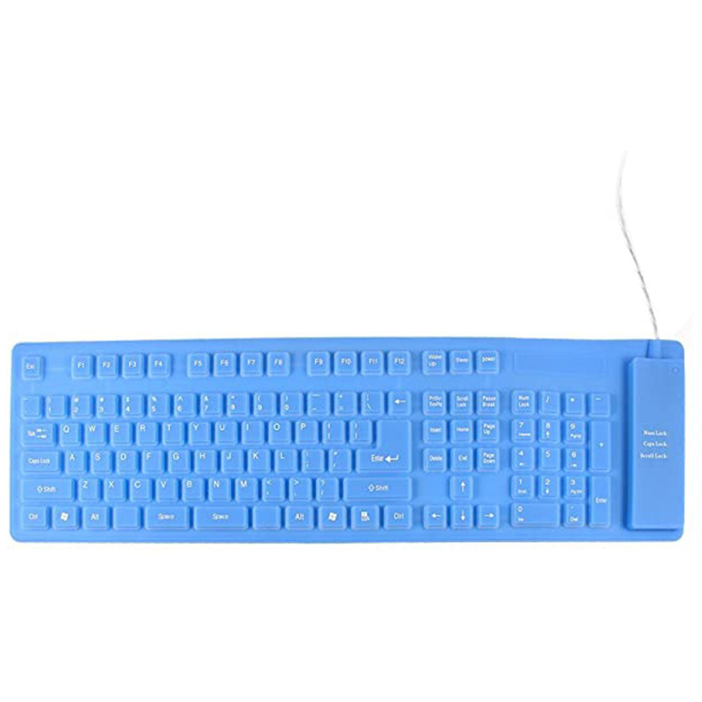 Teclado Flexible Siliconado WB-109 Impermeable contra el Polvo Numérico S0640-1