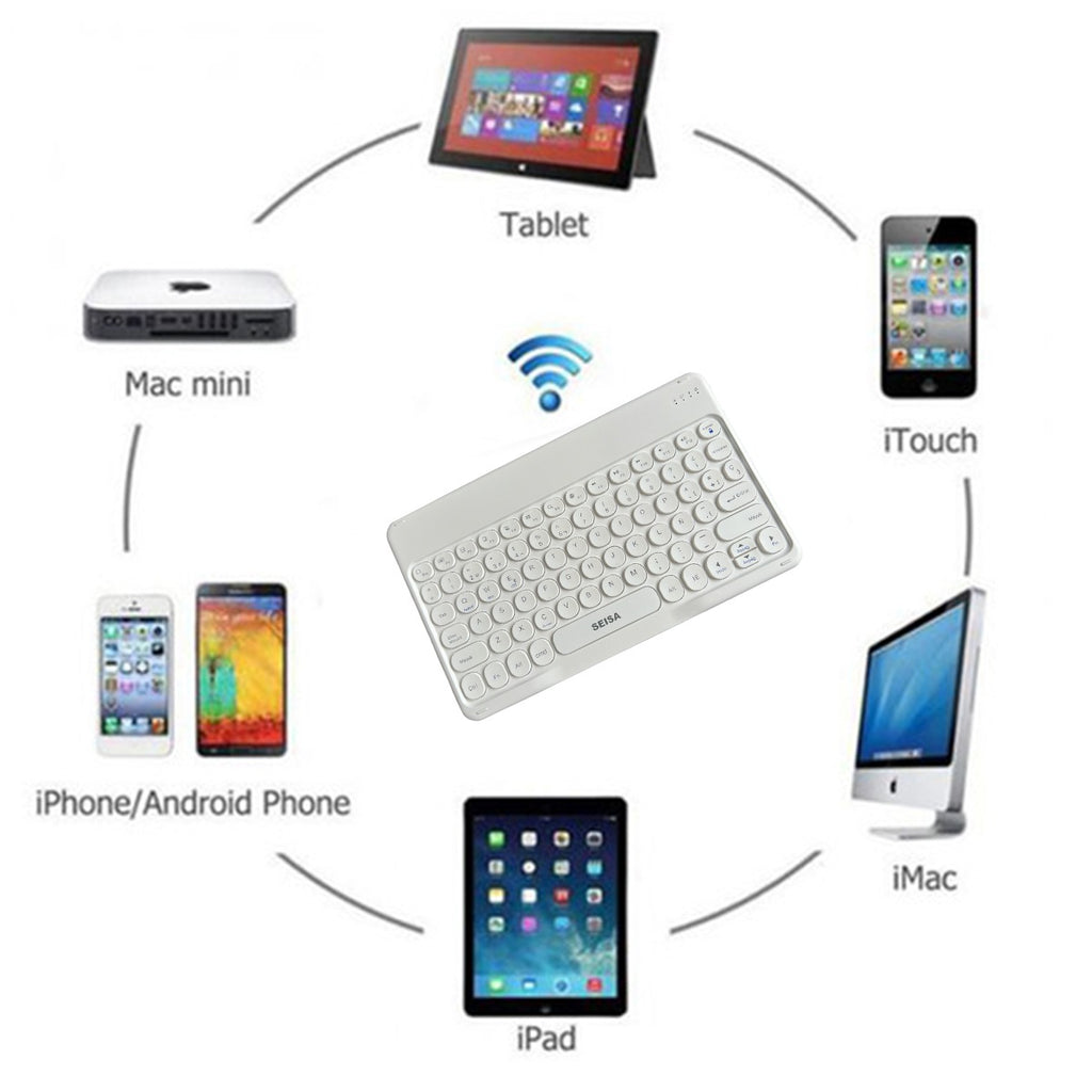 Mini Teclado Inalambrico Ultra Delgado Bluetooth 3.0 Tablet Cel S0946