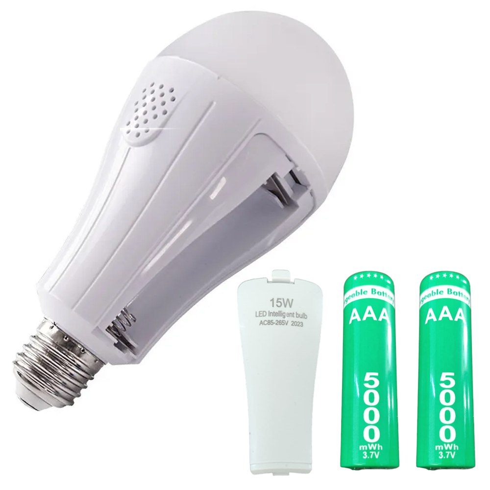 Foco Led 15w Recargable Portátil Emergencia Colgante Blanco camping S1470