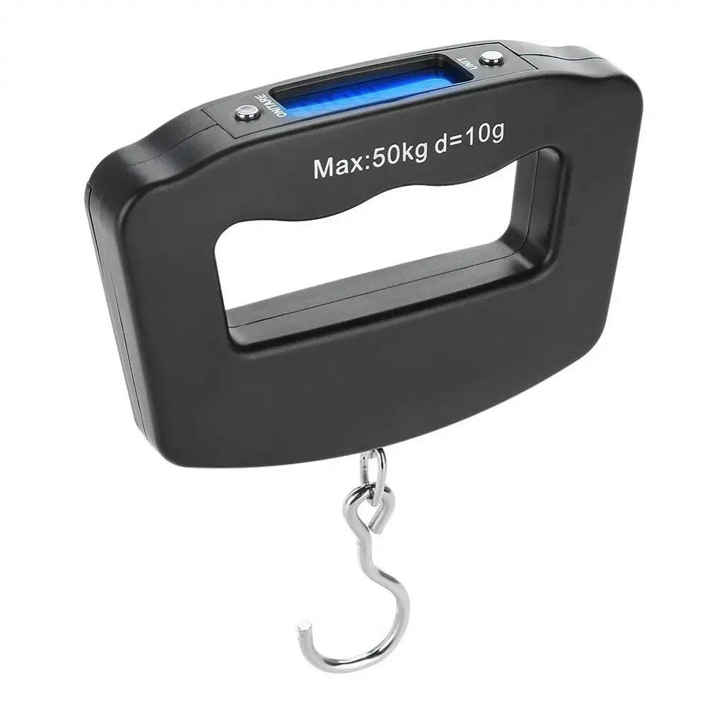 Balanza de Mano Digital LCD 10g - 50kg | Báscula Profesional para Maletas S1448