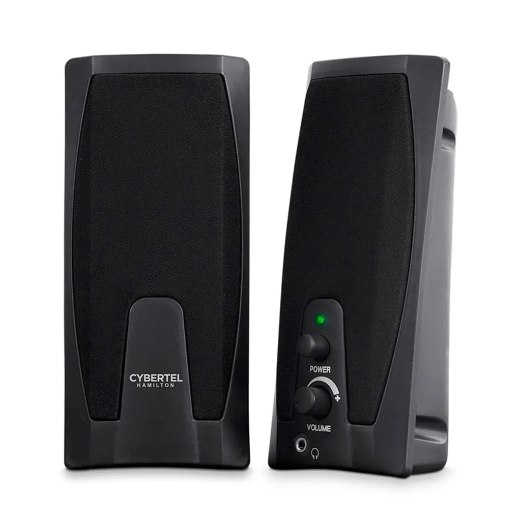 Parlantes de Escritorio Cybertel Hamilton CYB S203 Sistema de Audio 2.0 Bocinas 2.25" Alimentación USB Jack 3.5mm s2247