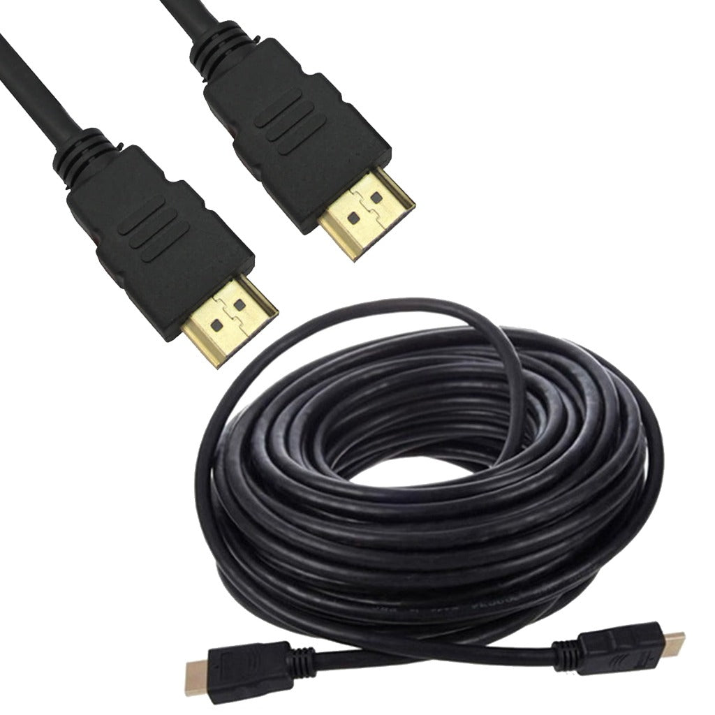 Cable HDMI 10 Metros Full HD 3D V1.4 PVC negro HDMI a HDMI S1152