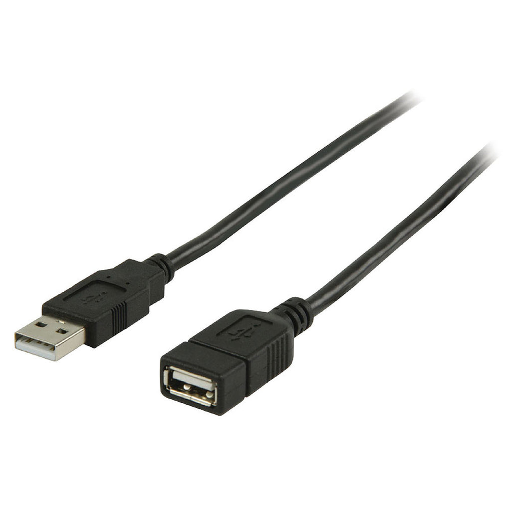 Cable Extensión USB 2.0 Macho a Hembra 5 Metros Negro S0269