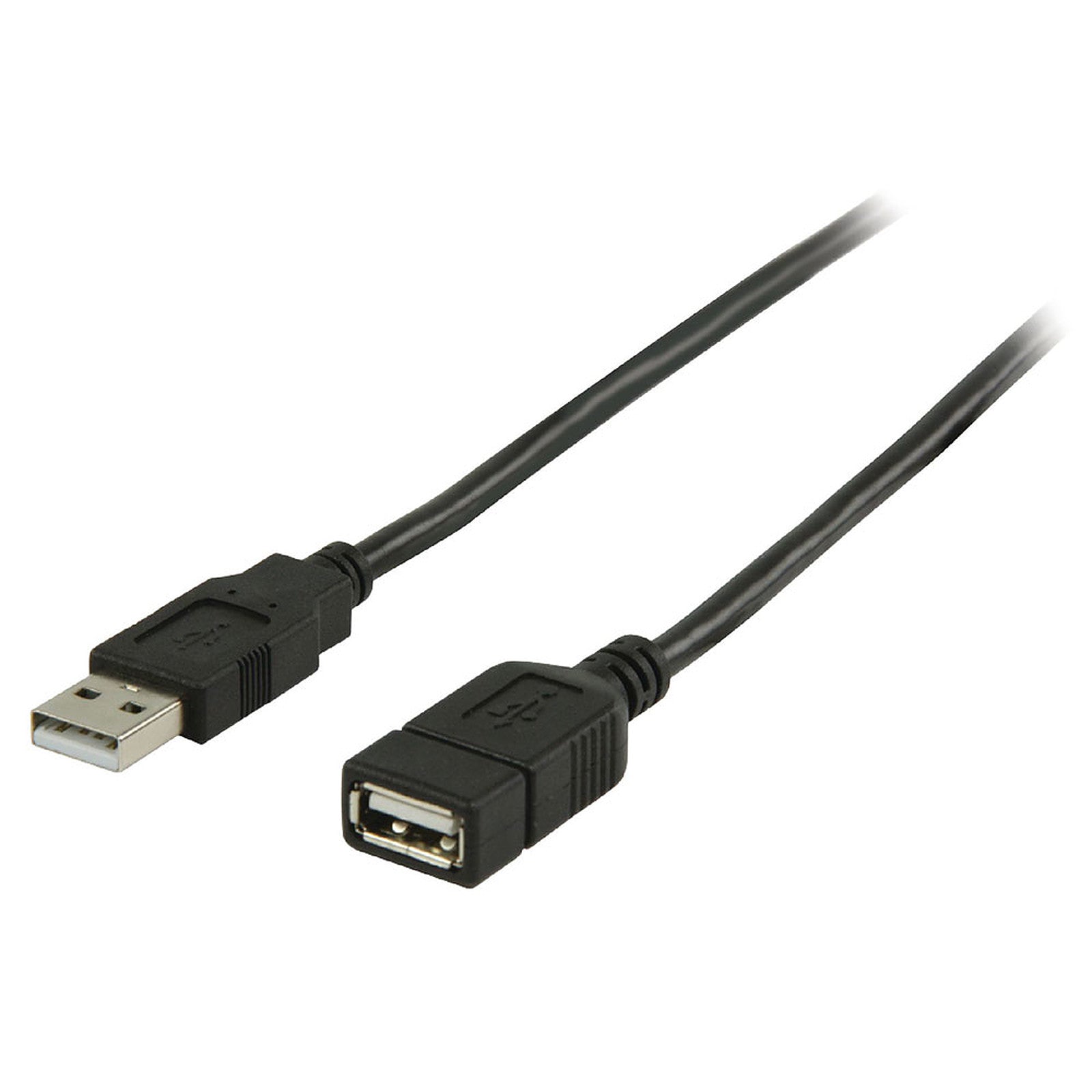 Cable Extensión USB 2.0 Macho a Hembra 5 Metros Negro S0269