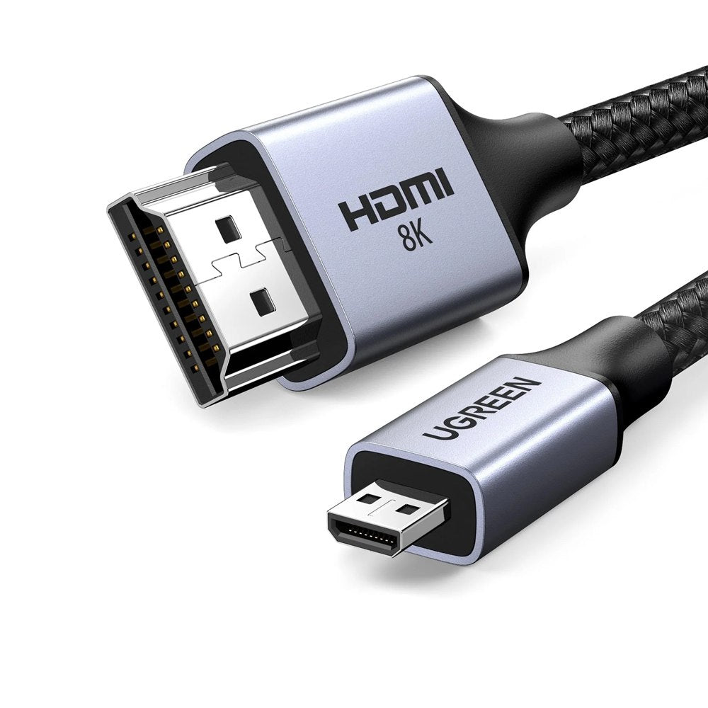 Cable Micro Hdmi a Hdmi 2 Metros UGREEN 2.1 8K 60 Hz Ultra HD eARC S1537