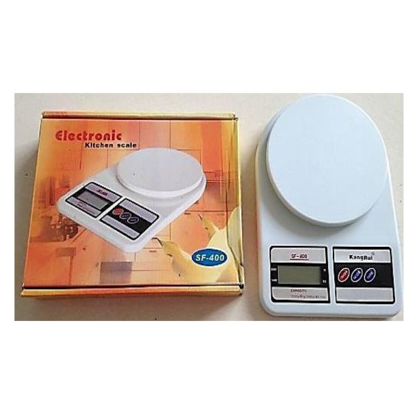 Balanza Digital de Cocina 1g a 10kg | Repostería y Gastronomía Profesional SF-400 S0153