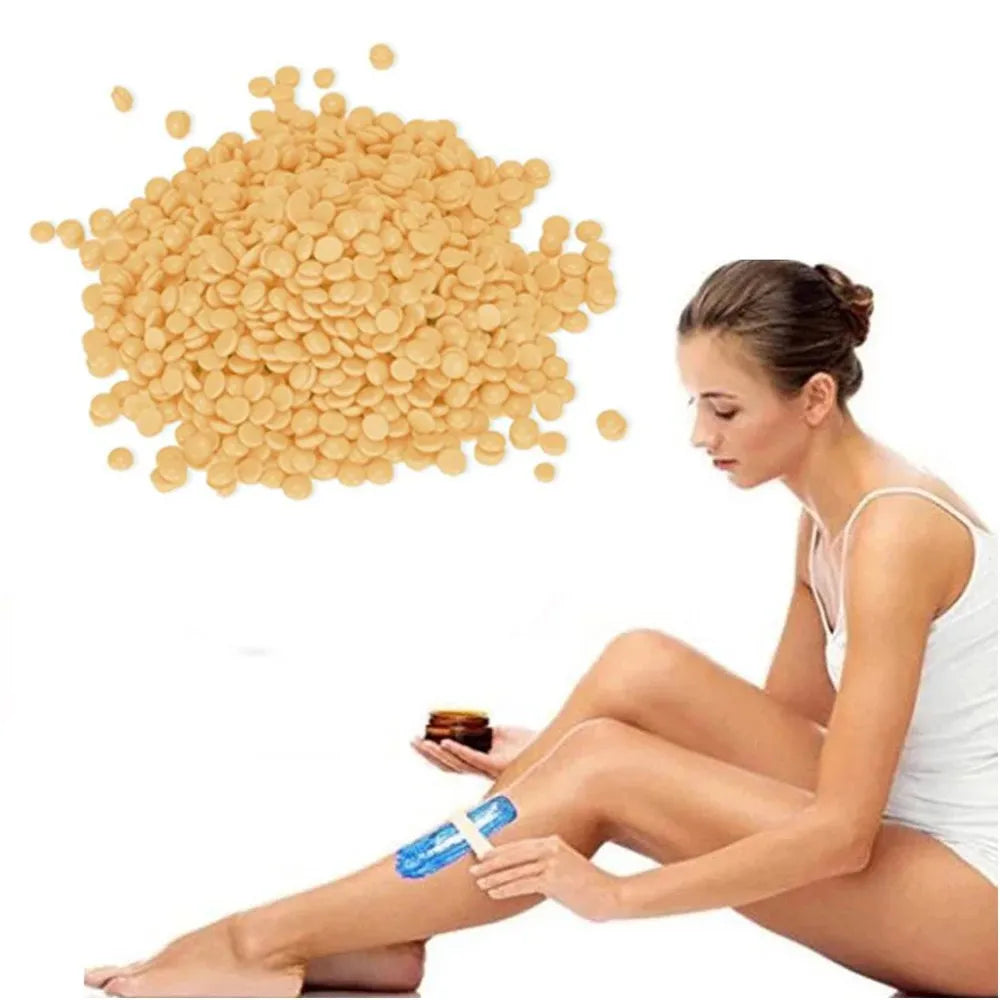 Cera Depilatoria Granulada 400g Cera para Depilar Naranja S1771