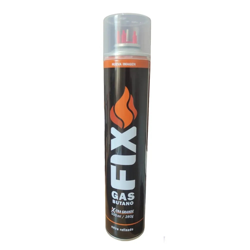 2 Gas Butano FIX Ultra Refinado Recarga Todo Tipo Encendedores Soplete S1735