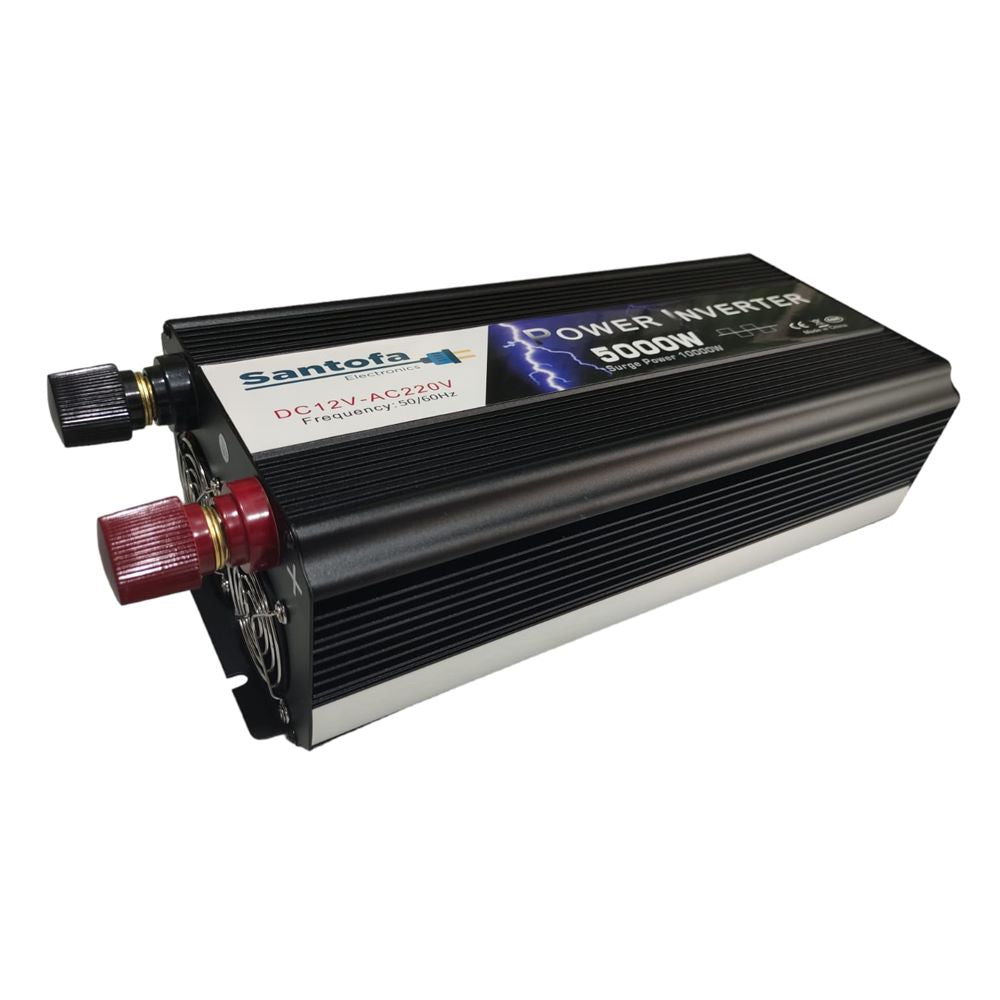 Inversor de Corriente 12V a 220V | 5000W Contínuos - 10000W Pico | Pantalla LCD S1300