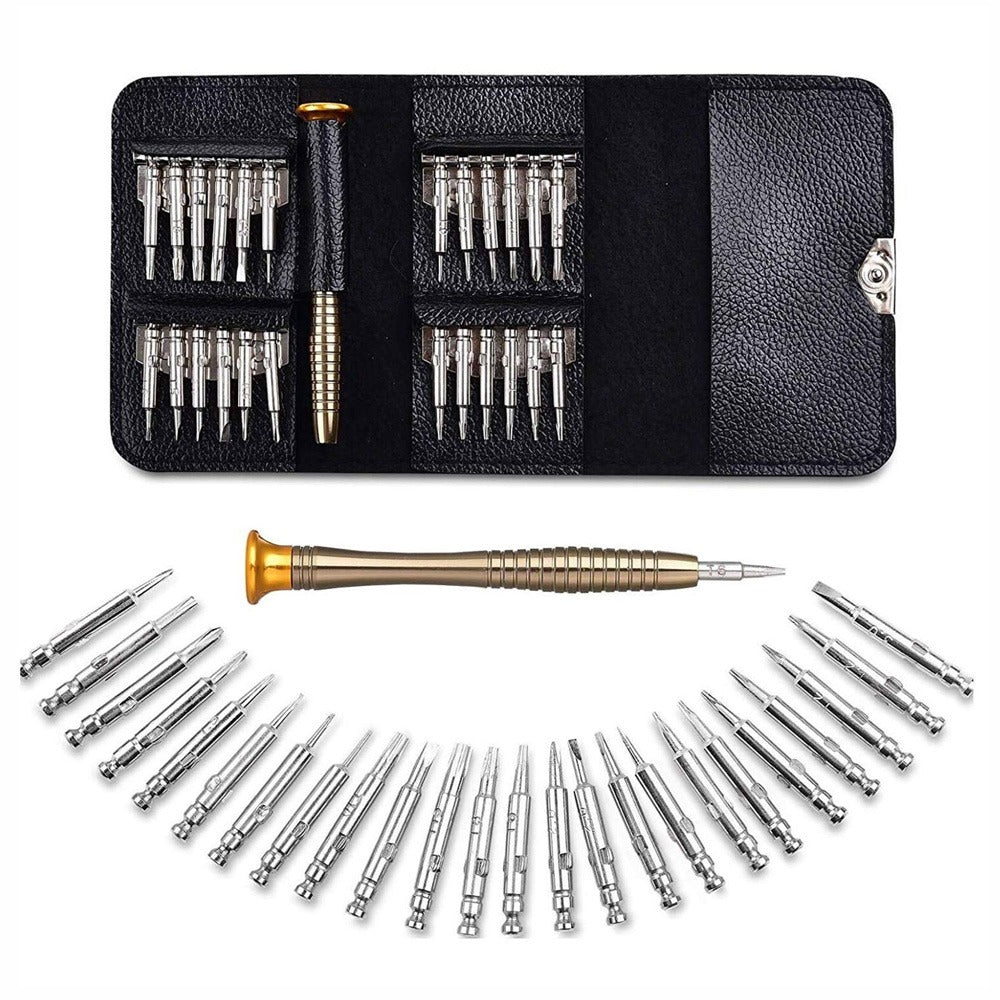 Set Destornillador 24 Piezas TRAUTECH precisión 24 en 1 Bolsillo S1198
