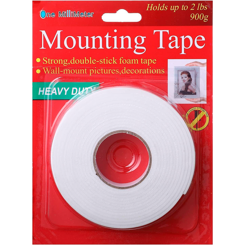 Cinta de Montaje de Doble Contacto Heavy Duty (900g) 18mm x 5Y S2115