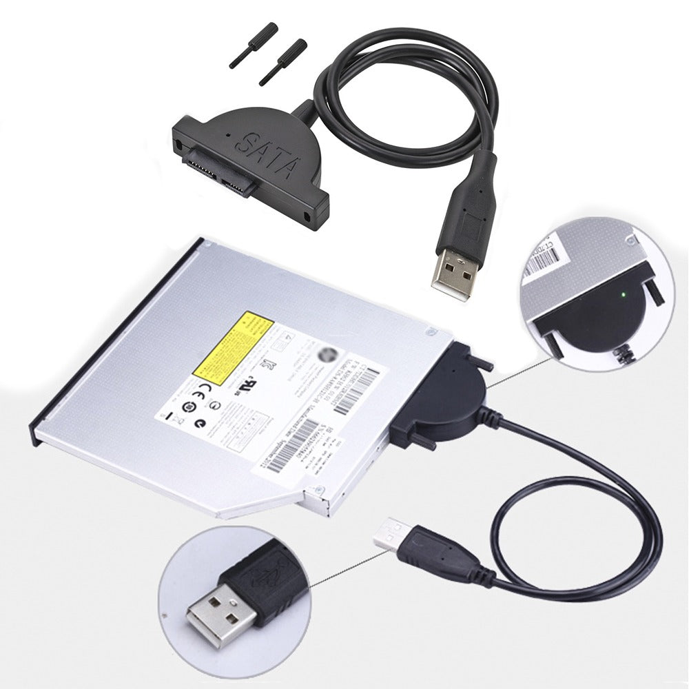 Adaptador Mini Sata a USB 2.0 para Lectoras de Laptops S0738