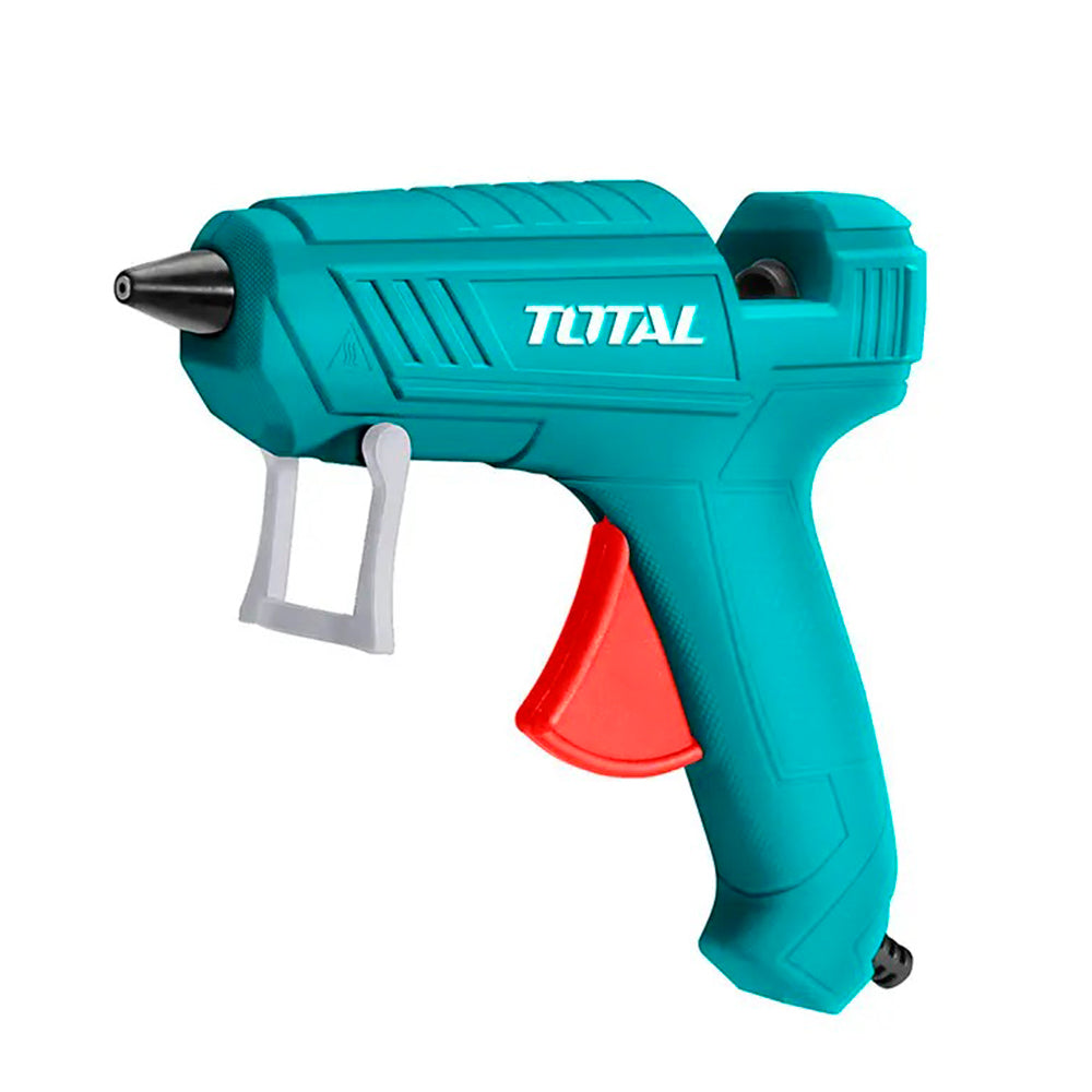Pistola de Silicona Caliente TOTAL 150W 220V para Barras de 11mm con Boquilla Antigoteo y 2 Barras TT101116 S2322