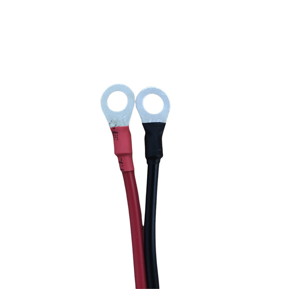 Cable adaptador pinzas cocodrilo 50A para batería inversor de corriente S0954