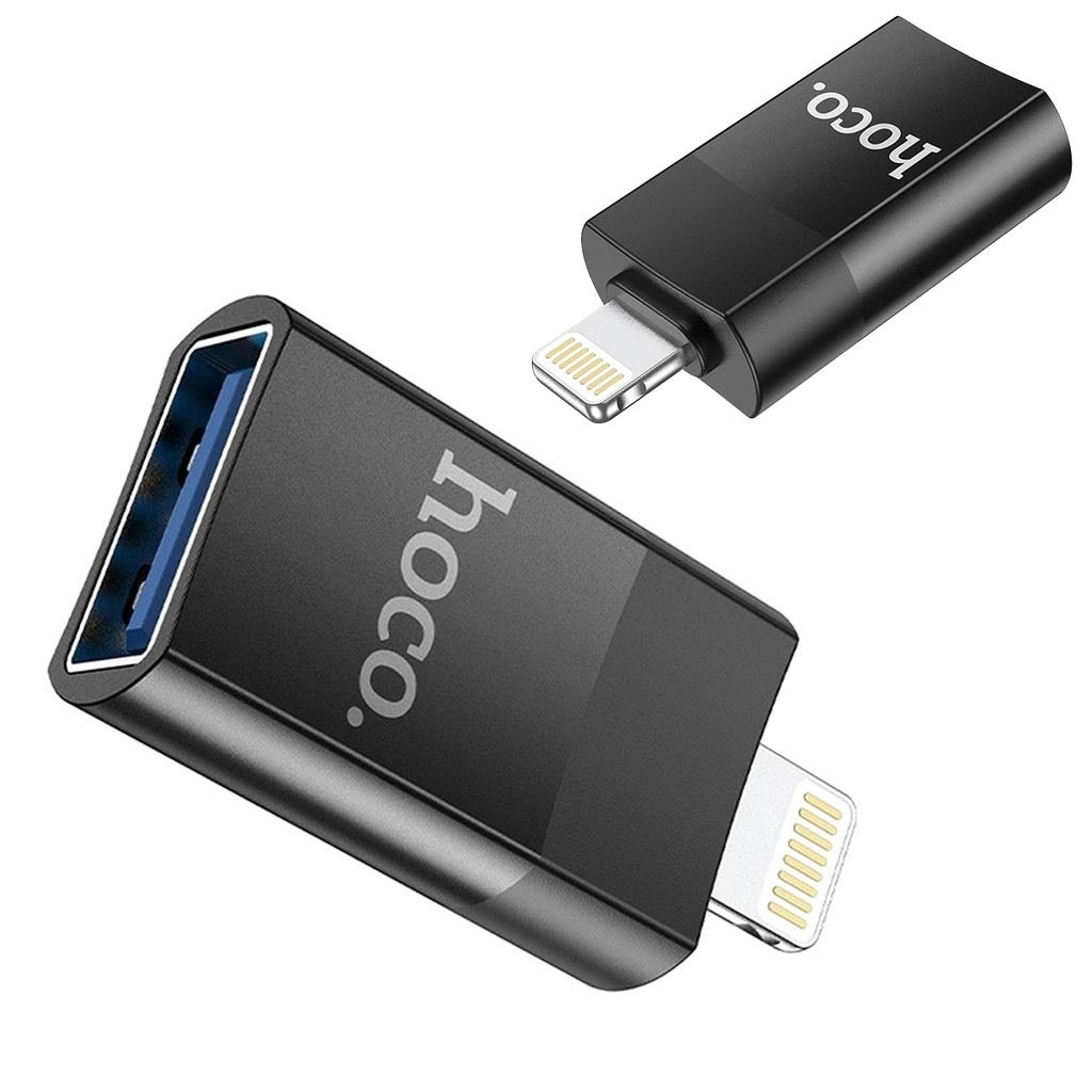 ADAPTADOR OTG LIGHTNING MACHO A USB 2.0 HEMBRA S0976