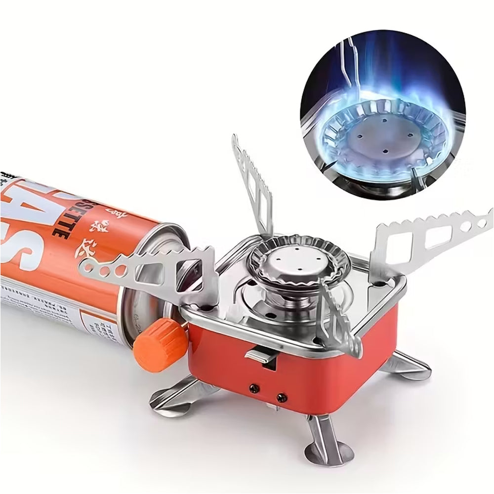 Cocina Portátil Plegable a Gas butano para Camping + funda S2008