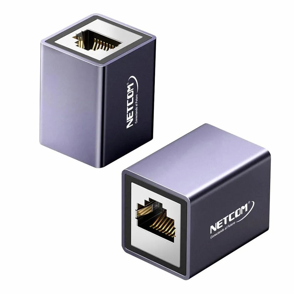 Union Empalme Rj45 Extiende Cat 8 40Gbps Hasta 100mts Red S1137