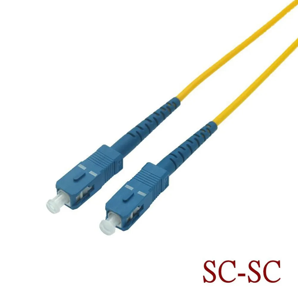 Cable Patch Cord de Fibra Optica OM3 3.0mm SC-SC 50dB 9 125 1.5 Metros S1465