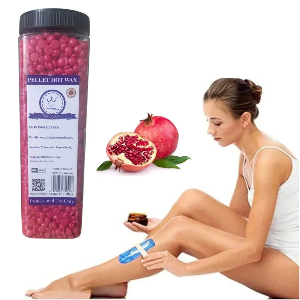 Cera Depilatoria Granulada 400g Cera para Depilar Granada S1772