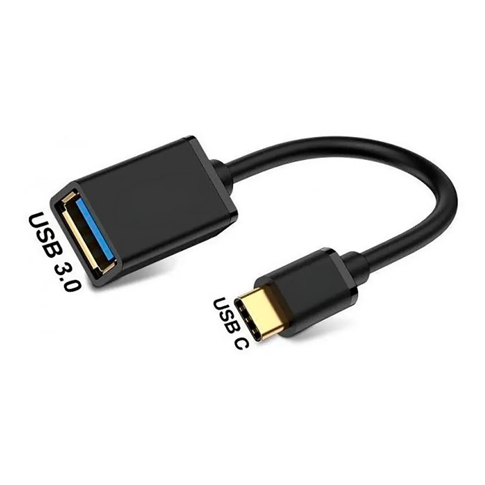 Cable Adaptador OTG USB Tipo-C a USB 3.0 5Gbps TRAUTECH S2068