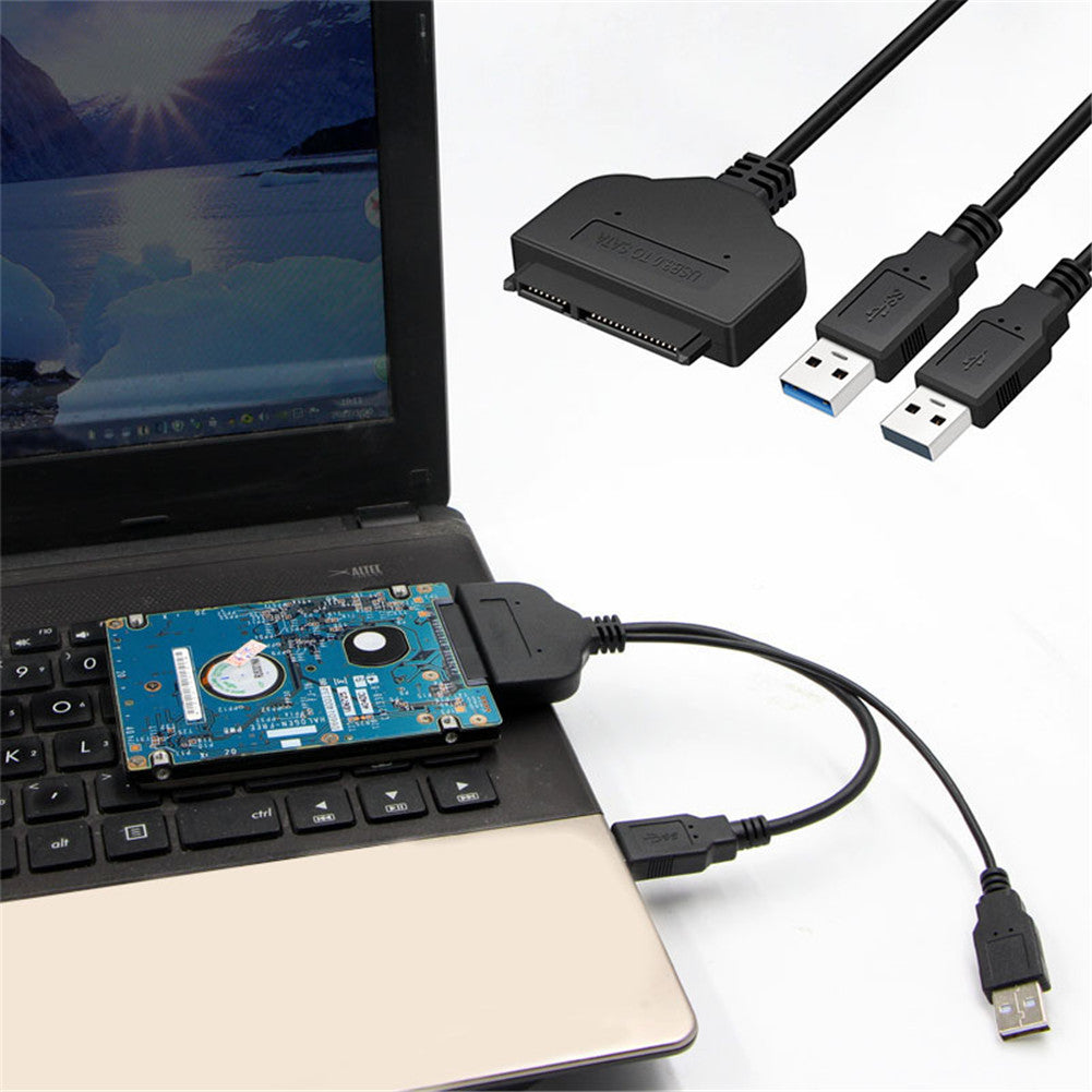 Adaptador Cable USB 3.0 a Sata SSD Disco Duro 2.5 Soporta 4t S0737
