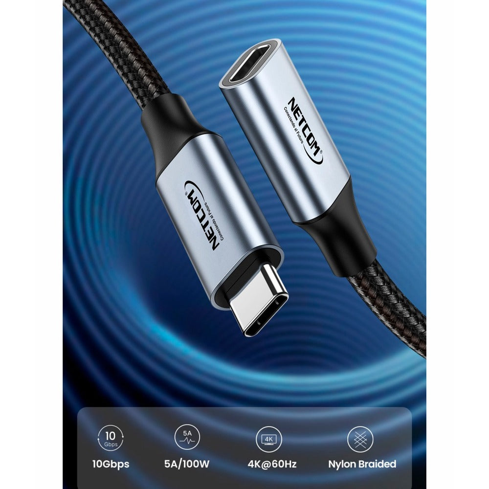Cable Extension USB C 3.1 Tipo C macho a Tipo C hembra S1142