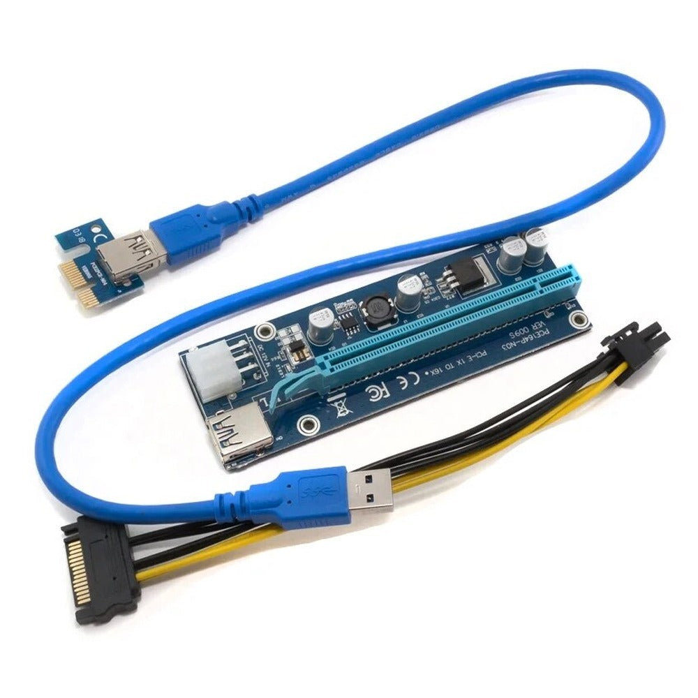 Riser Extensión Pci-e 16x 1x Para Tarjetas De Video PCE164p-N03 v 009s S1034