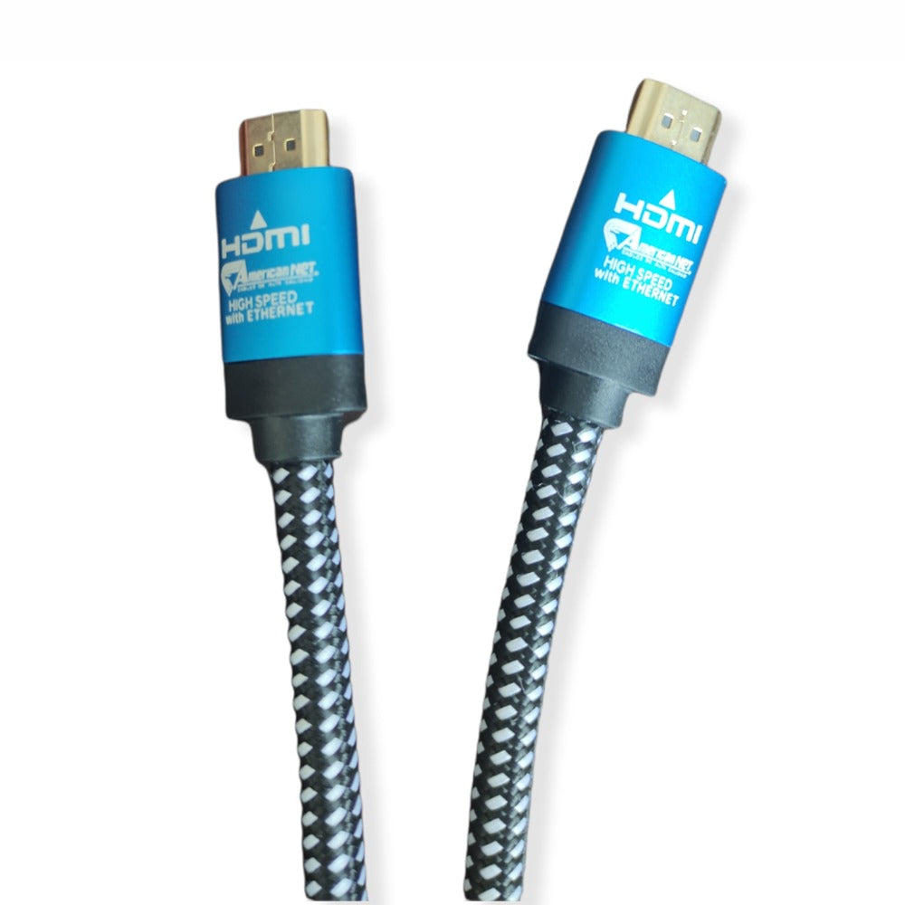 Cable Hdmi 2.0 4k Ultra Hd American Net 3D 1.8 Metros 2160p enmallado S0822