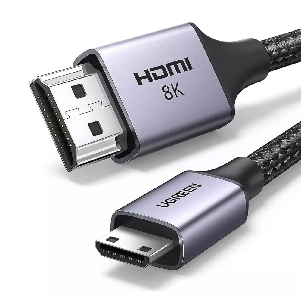 Cable Mini Hdmi a Hdmi 2 Metros UGREEN 2.1 8K 60 Hz Ultra HD eARC S1538
