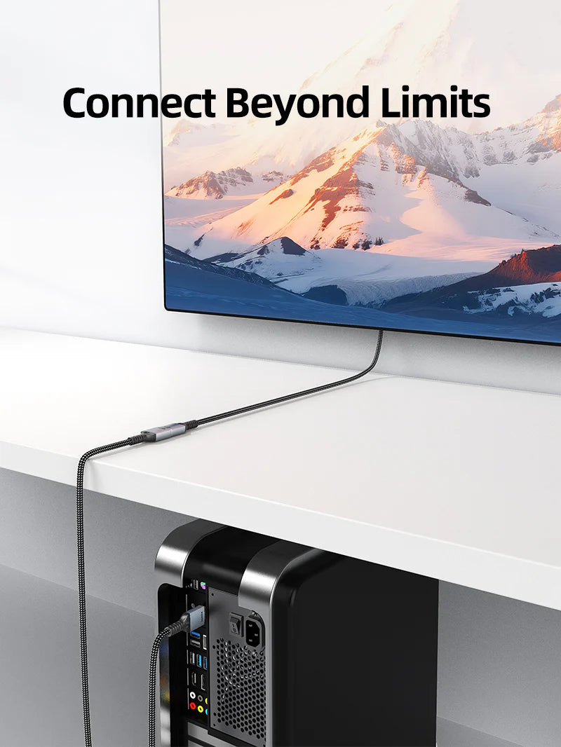 Cable Extensor HDMI 2.1 Macho a Hembra 8K a 60Hz 48Gbps 1 METRO CABLETIME Trenzado S2173