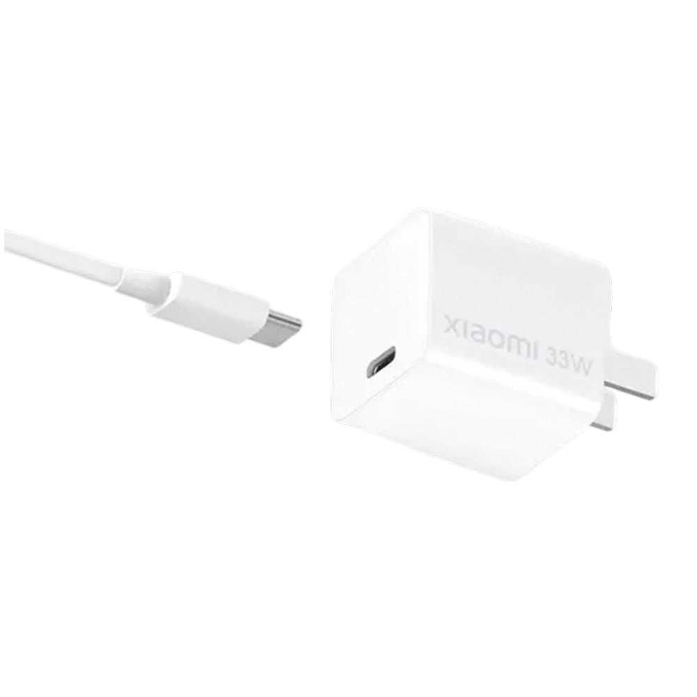 Cargador de Pared Xiaomi 33W GaN USB Tipo-C con Cable Incluido S2113