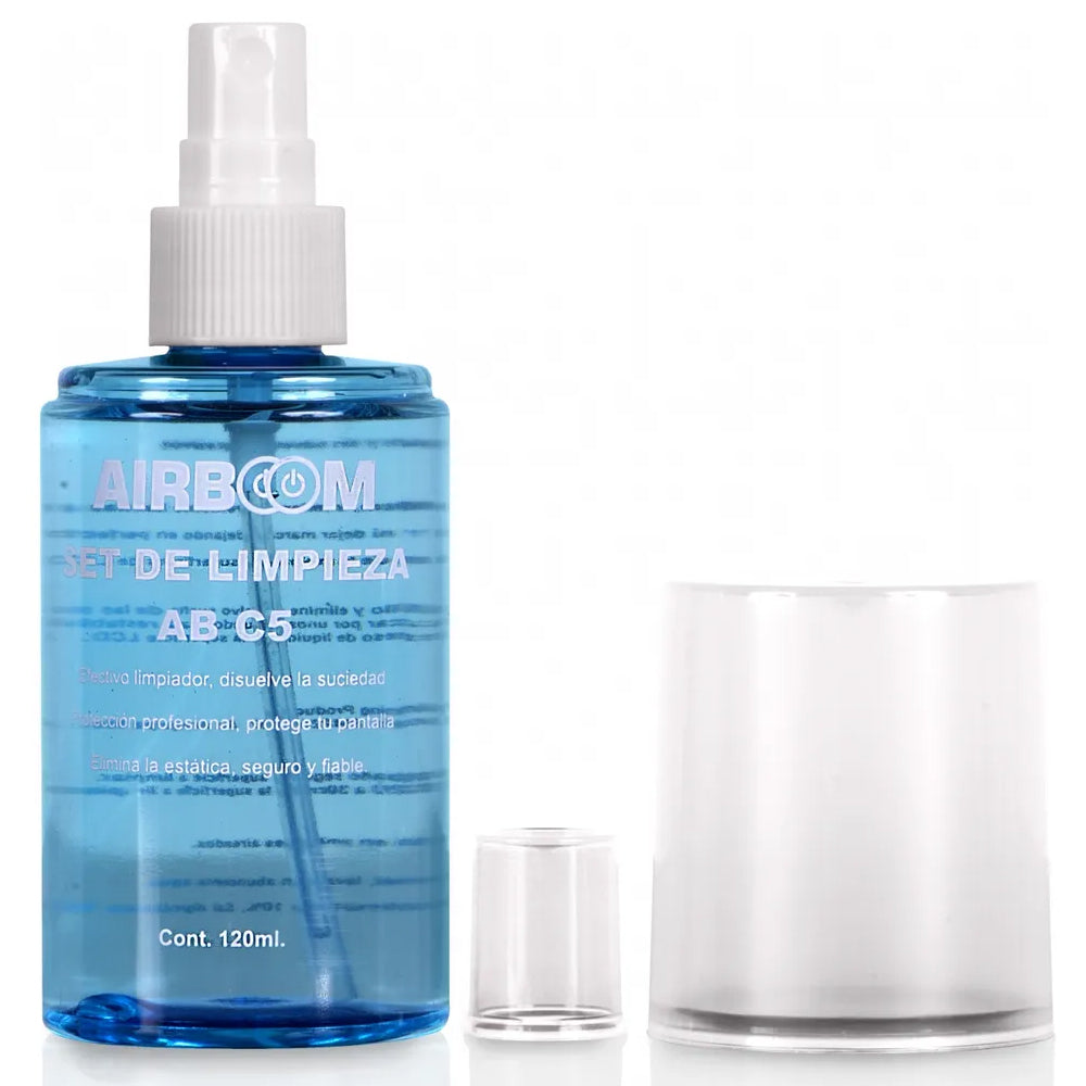 Kit de Limpieza Airboom AB C5 120ml Paño Microfibra Antiestático S2049