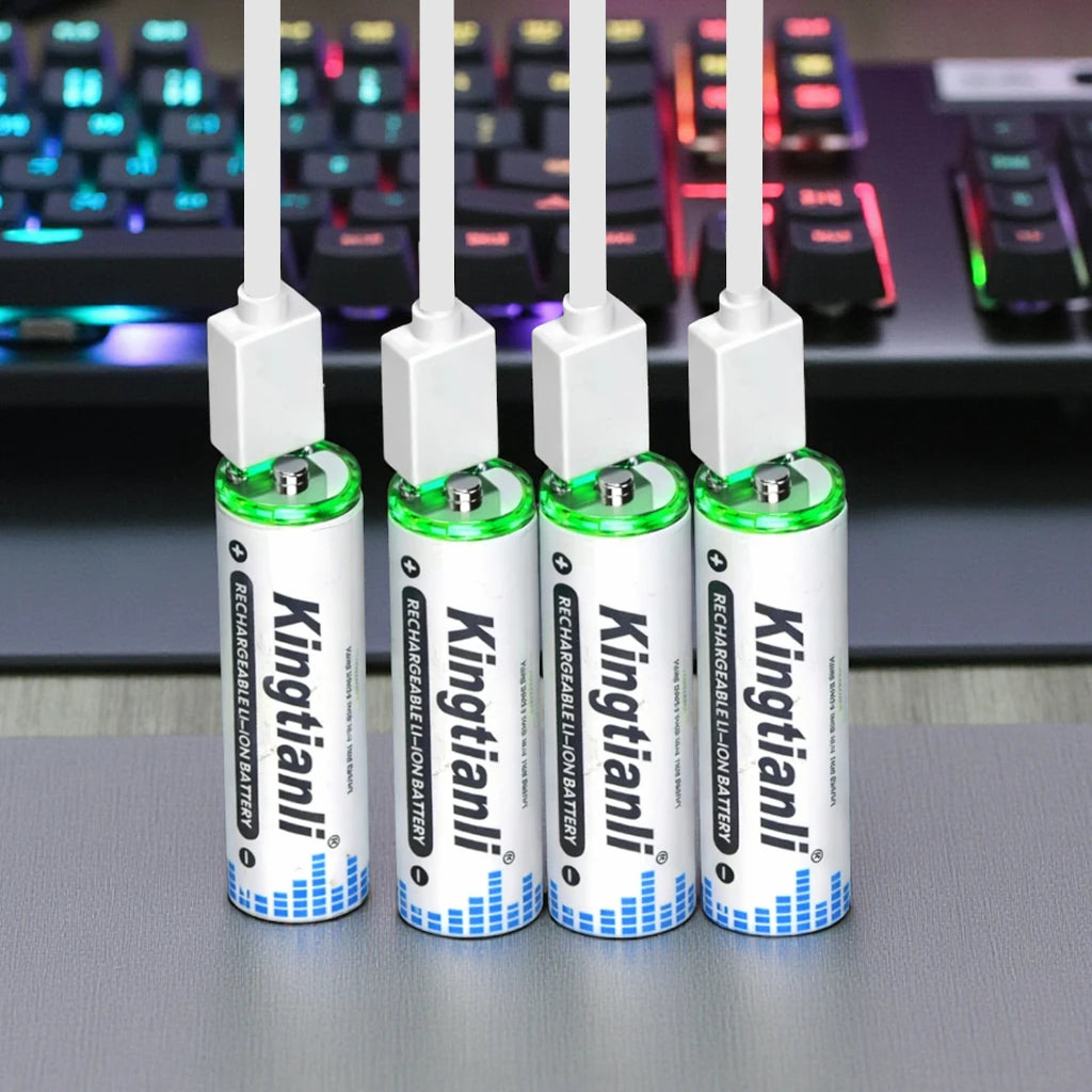 Pilas Recargables AA de Litio 3500mAh con Entrada USB Tipo-C S2095