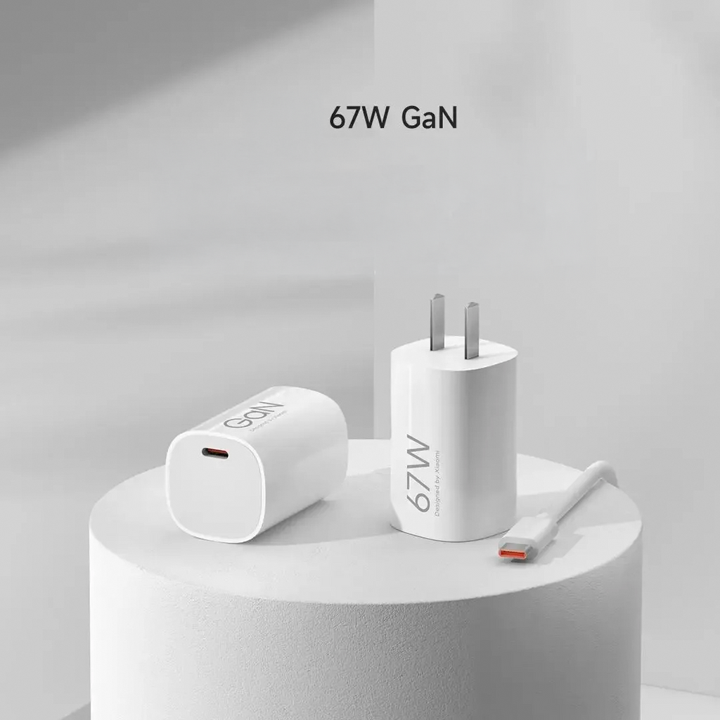 Cargador de Pared Xiaomi 67W GaN USB Tipo-C con Cable Incluido S2111