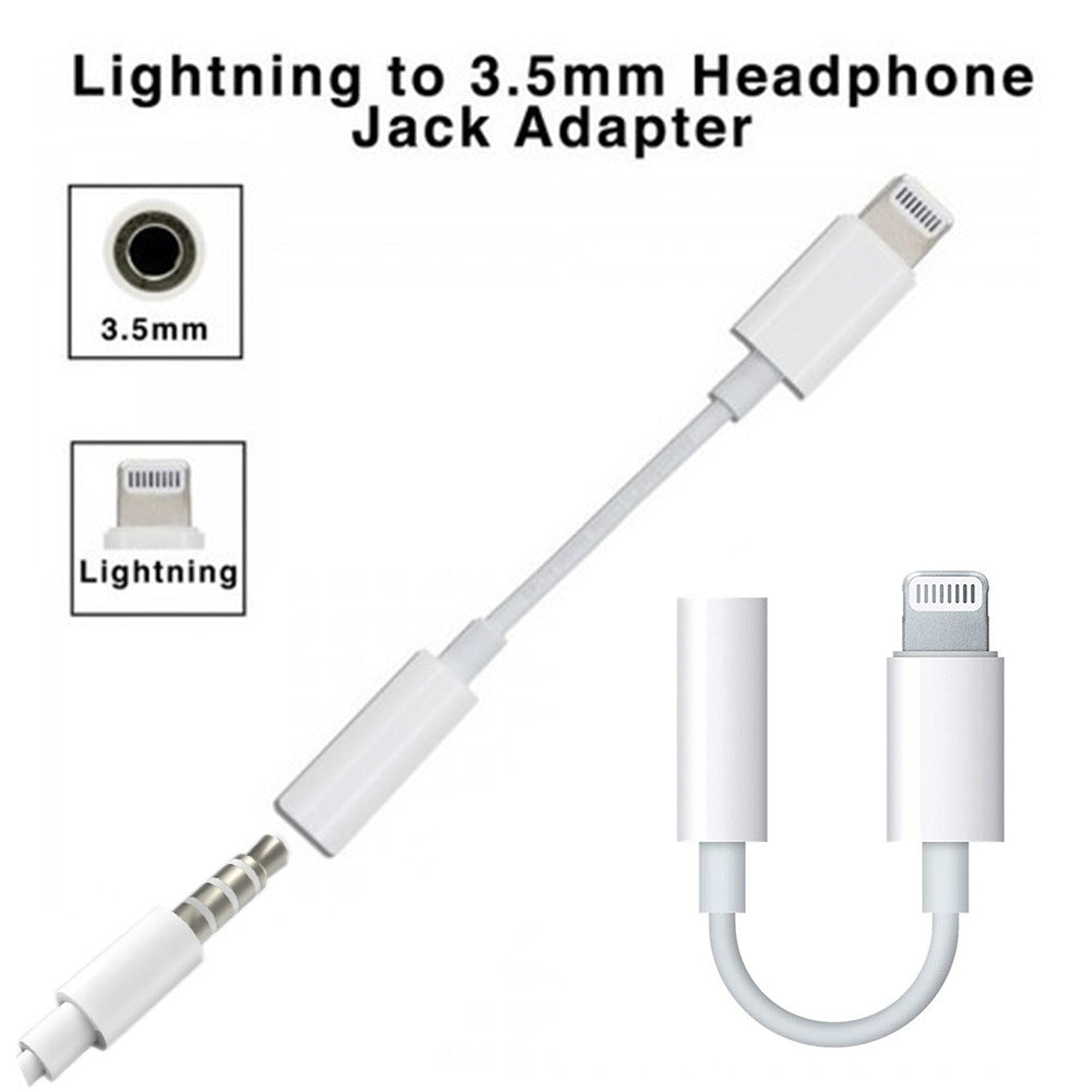 Adaptador Lightning Jack 3.5mm para Audifonos iPhone S0763