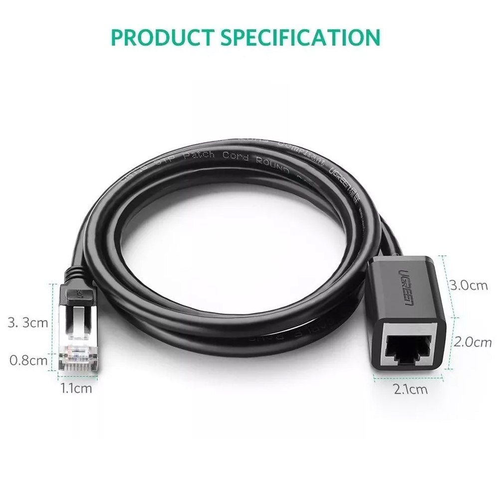 Cable Extension de Red Rj45 UGREEN Categoria Cat 6 5 1000mb 5 metros S1507