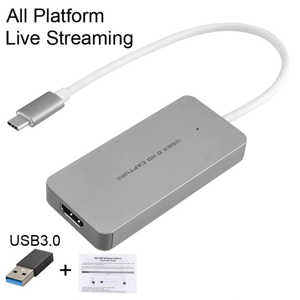 Capturadora de Video USB 3.0 HDMI Capture Streaming Ezcap S0742