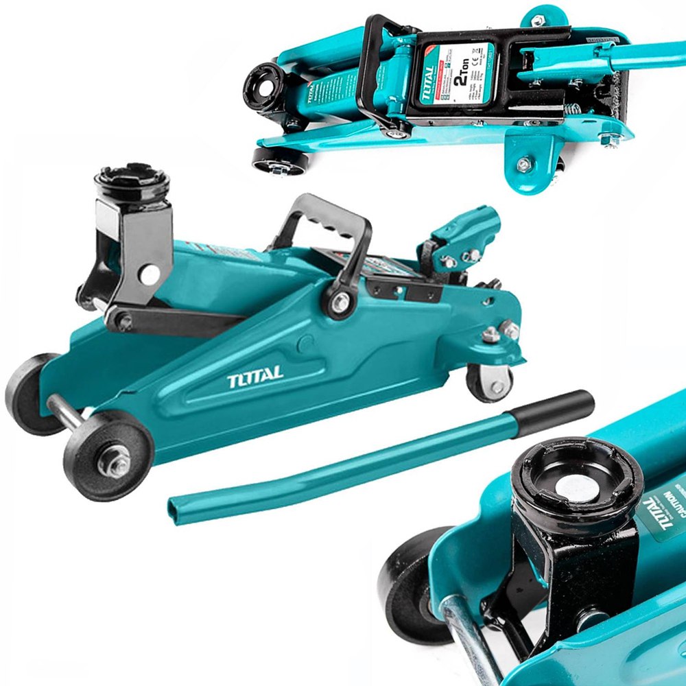 Gata Hidráulica tipo Lagarto TOTAL | Capacidad 2 Toneladas S1597