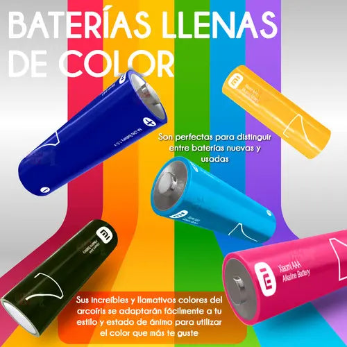 Pack de Pilas Alcalinas AAA Xiaomi LR03 1.5V Multicolor (10 Unidades) S2125