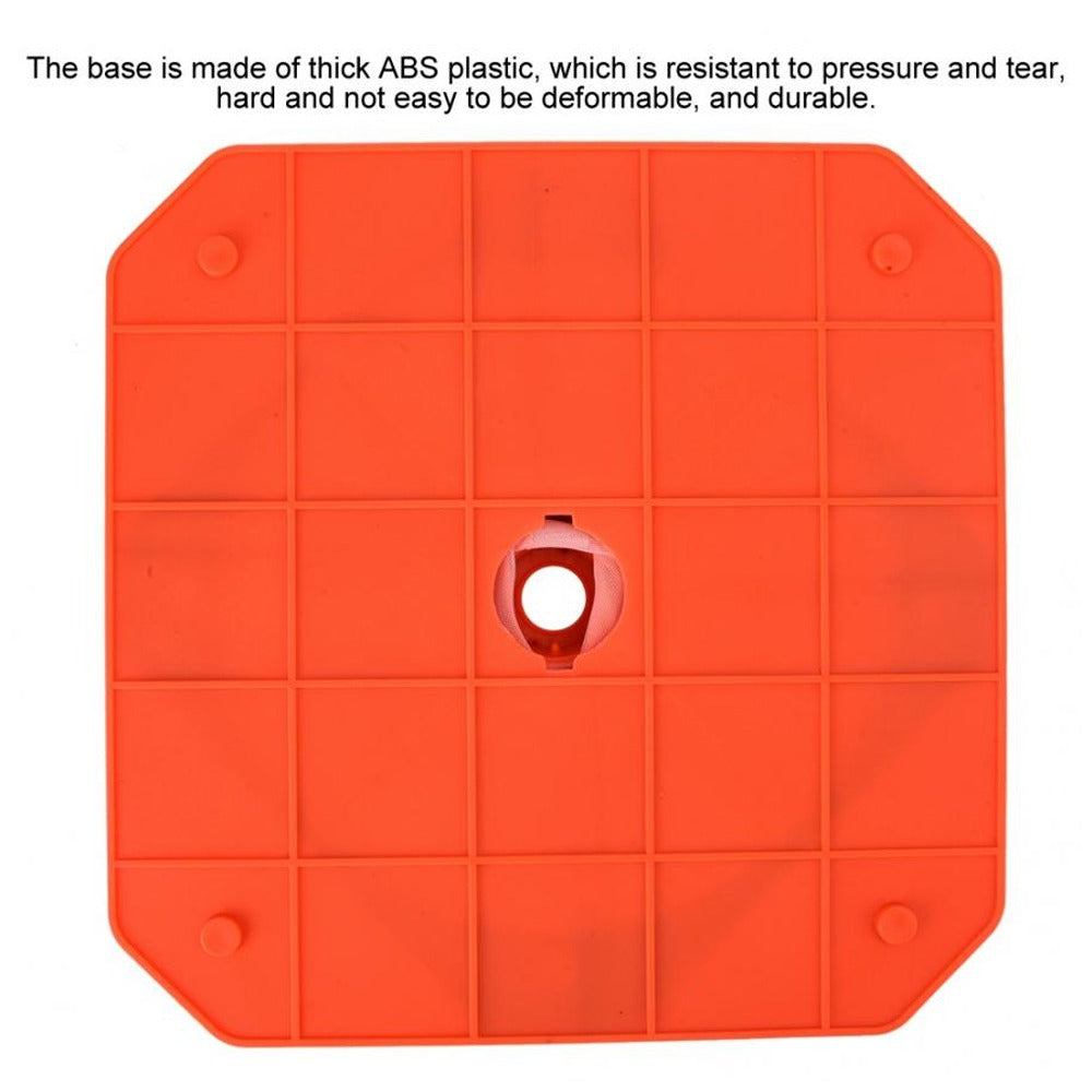 Conos de Seguridad de 70 cm Plegables | Alta Visibilidad y Resistencia S1220